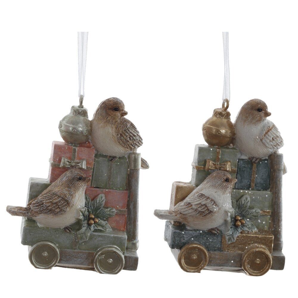 GAEM Фигурка декоративная подвесная "Птички", 2в., L6,5 W3,5 H8,5 см, 2в.