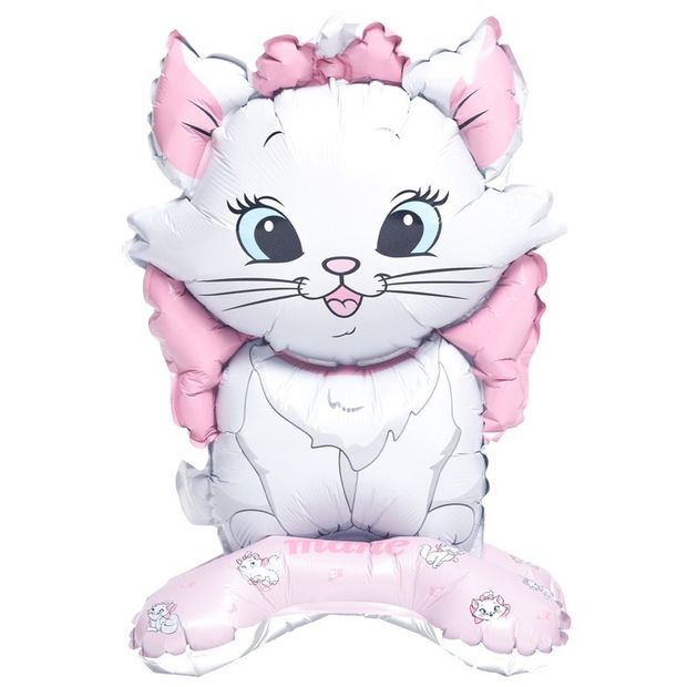 К Фигура Air Кошечка белая с бантом