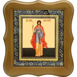 Мария Азийская мученица, дева. Икона на холсте.