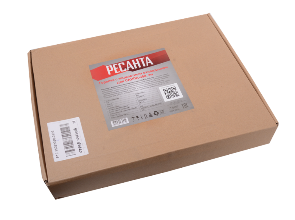 Горелка с жидкостным охлаждением для Ресанта САИПА-350, 3м