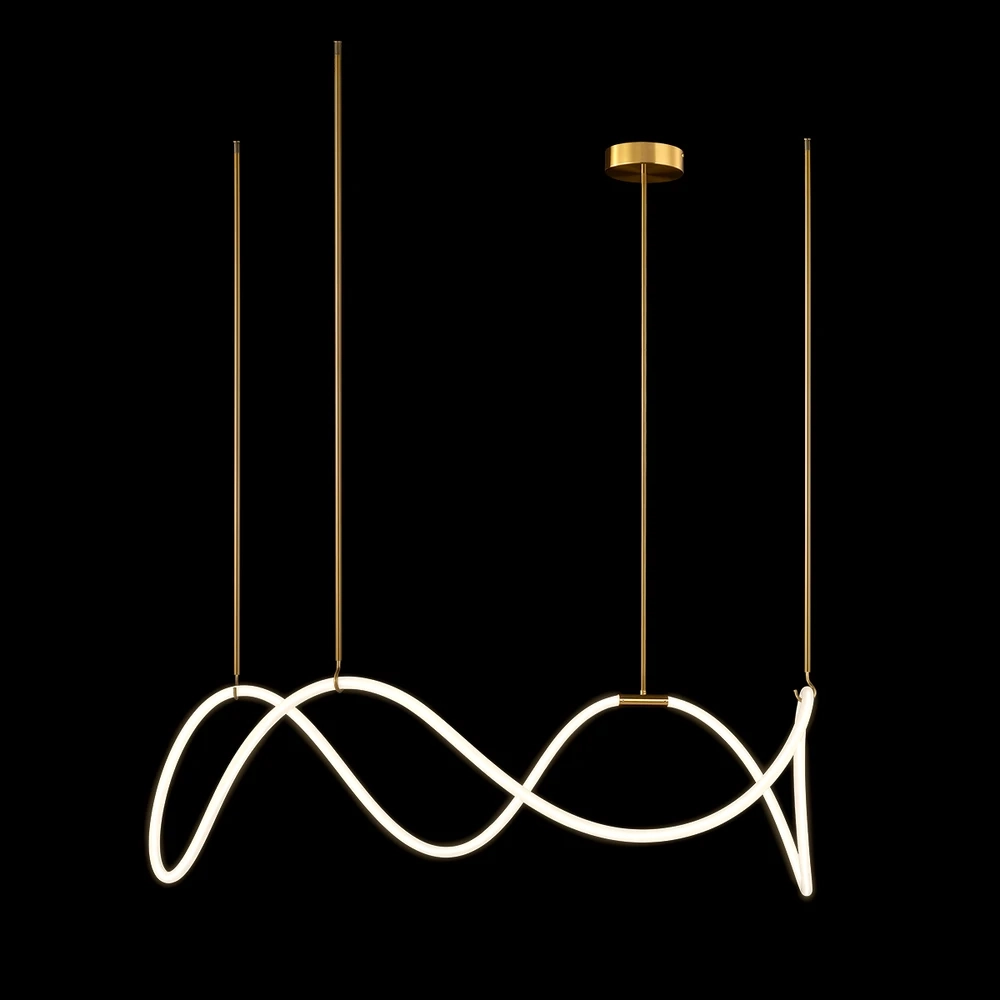 Подвесная люстра Loft It THREAD 10388P/C Brass