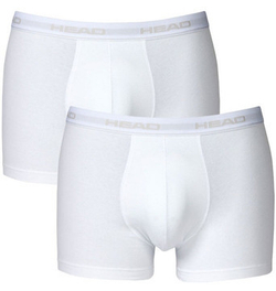 Мужские спортивные боксеры Head Mens Boxer 2Pack - белый