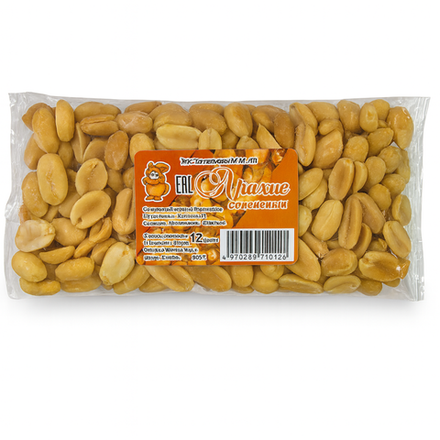 Арахис соленый-жареный ИП Хакимова 145 гр