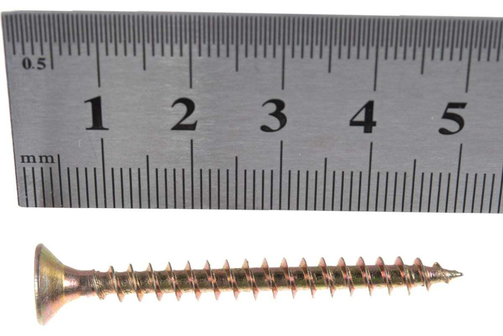 САМОРЕЗЫ СТРОЙБАТ УНИВЕРСАЛЬНЫЕ ЖЕЛТЫЕ 5,0Х50 150ШТ