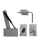 Механизм шкаф-кровать с опорными ногами и 2 газлифтами 1900N