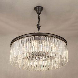 Citilux Мартин CL332161 Люстра хрустальная подвесная Прозрачная