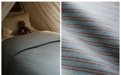 Пододеяльник Zara Home фланель, хлопок 100%, в полоску, 2611/088