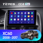 Teyes CC2 Plus 9"для Volvo XC60 2008-2013