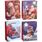 Пакет подарочный «Зимняя история» 18*23*8 см, микс
