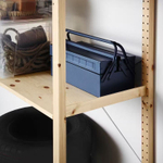 Полка Ивар IVAR, 83x50x1,8 см, массив сосны