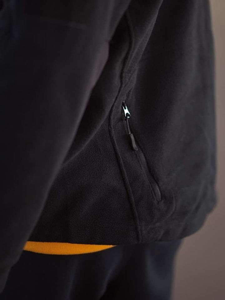 Кофта флисовая тактическая (черная)