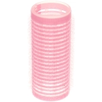 Бигуди липучки, 6шт., однотонные, цвет нежно розовый, d-2,5см