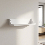 Полка настенная универсальная, 375*115*80мм, цвет белый