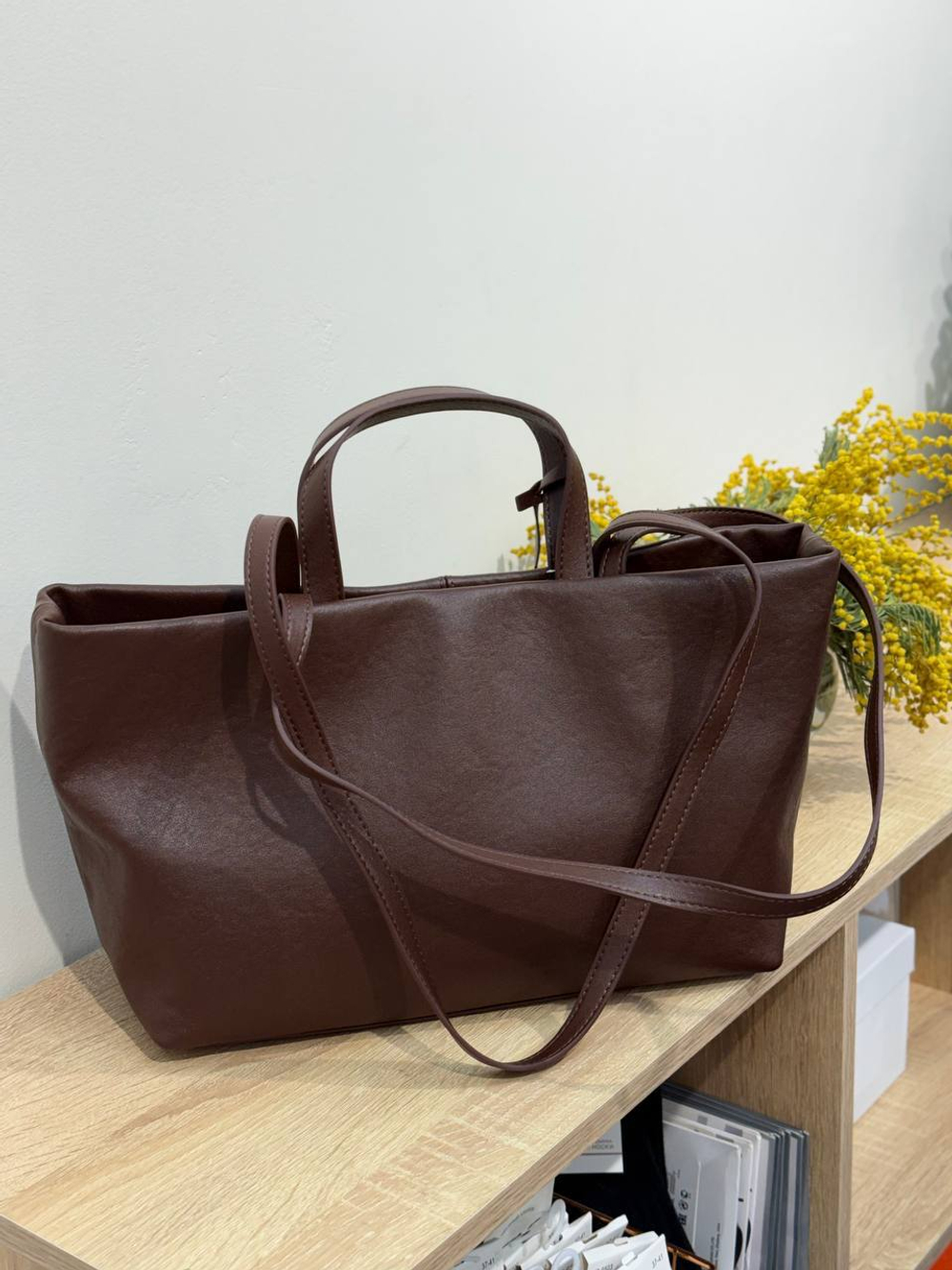 Сумка из натуральной кожи