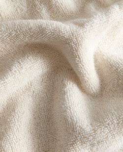 Zara Home - Банное полотенце с волнистой строчкой, белый, 30х50 см