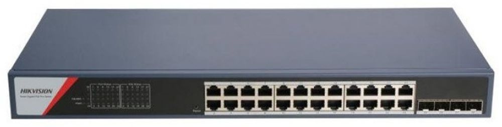 Коммутатор Hikvision DS-3E1528P-SI-24P4F