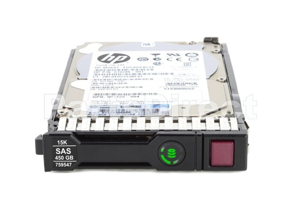 Жесткий диск HPE 759202-002 HP G8 G9 450-GB 12G 15K 2.5 SAS