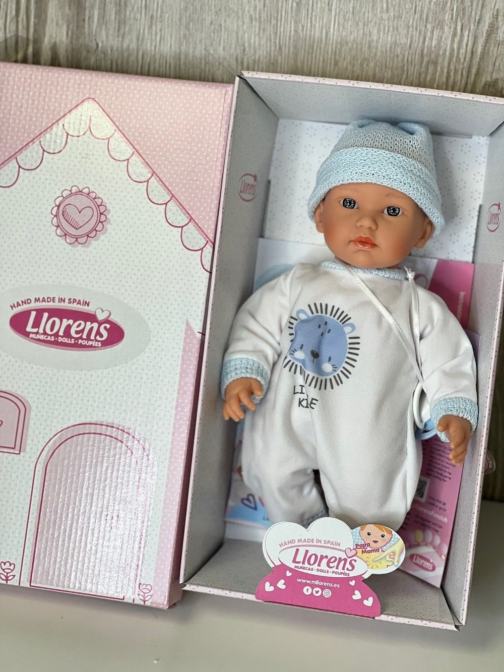 Кукла Llorens мягконабивная 30см Cuquita (30009)