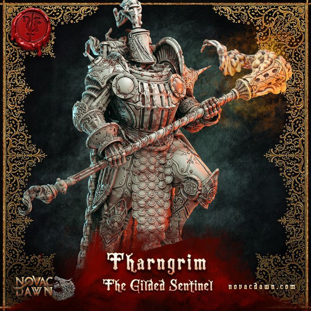 Паладин Тангрим позолоченный страж Механизм Tharngrim, The Gilded Sentinel