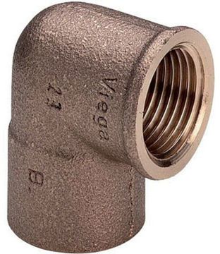 Viega угольник бронзовый 15х1/2" ВР (94090G фитинги под пайку)