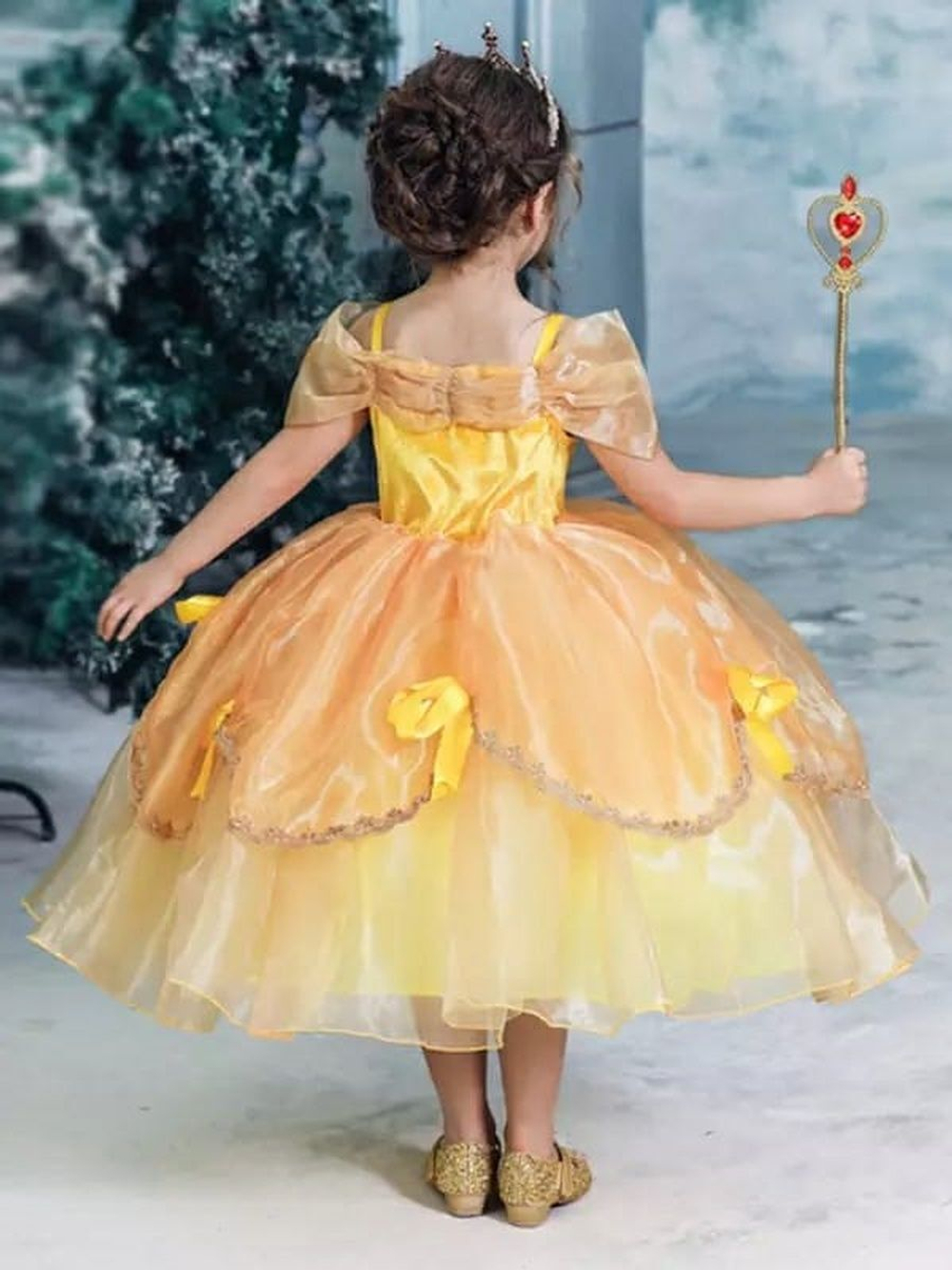 платье принцессы Золушки Авроры Бэль