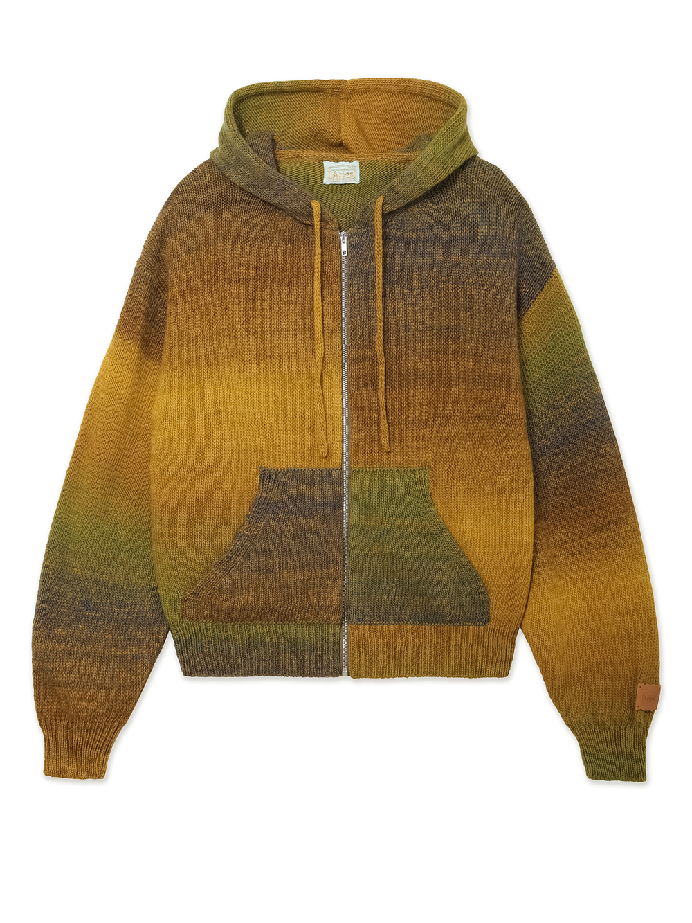 Мужская Толстовка Space Dye Temple Knit Zip