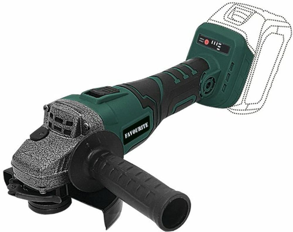 УШМ акк. FAVOURITE OBS 21 FG 125C 21В, бесщет. +1*4Ач +ЗУ (150111221)