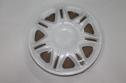 Колпак колеса R13 Наскар белый (в мешке 4 упак) (STAR)