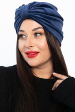 Чалма с бантом (синяя) ЧБ5-23М LT Collection