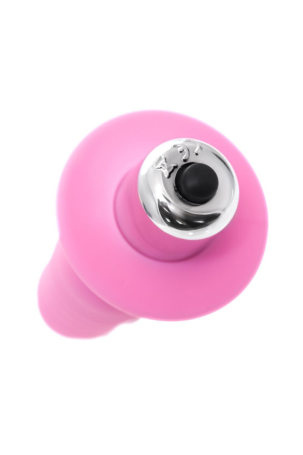Анальная вибровтулка розовая 9 см