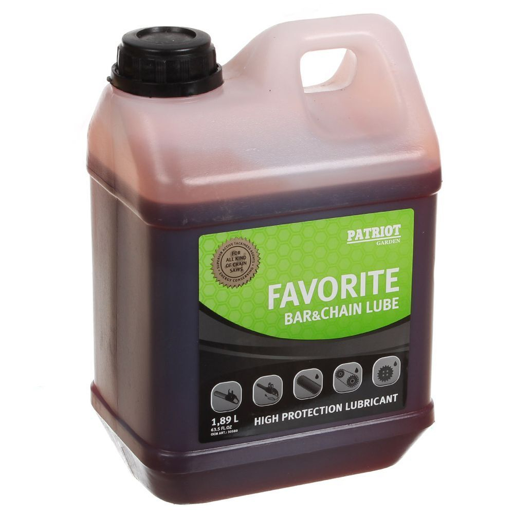 Масло минеральное, для 2-такт двигателя, Patriot, Maxcut Universal 2T, 1 л, 850930700