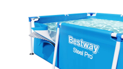 Каркасный прямоугольный бассейн Bestway 400х211х81 см + фильтр-насос 1249 л/ч (56424 BW)