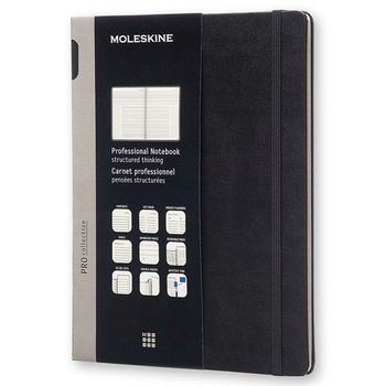 Блокнот Moleskine Professional XLarge 190х250 мм 192 стр. твердая обложка (PROPFNTB4HBK)