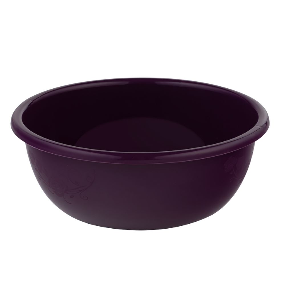 Таз "Люкс" 22 л цвет лиловый