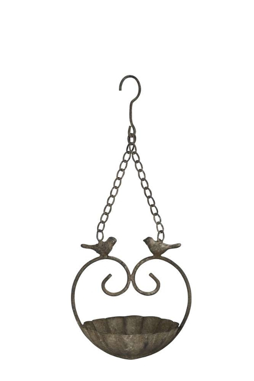 Кормушка "Птицы на сердце" 15,5x13xH17см + 22см подвес