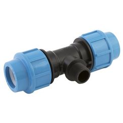 Тройник Джилекс ПНД с наружной резьбой 32х1х32 (10 шт. в уп.)