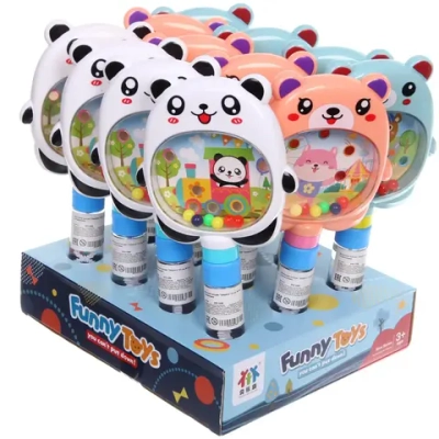 Мыльные пузыри «Зверята» 23 см, 60 мл, головоломка, микс цветов