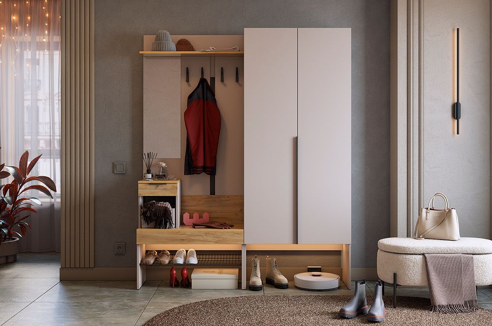 Прихожая "Баско" К1 1600, Мебельсон, г. Ижевск