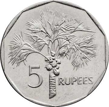 5 рупий 2010 Сейшелы