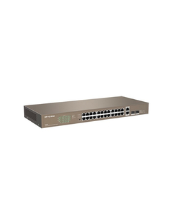 Коммутатор IP-COM F1026F Коммутатор в стойку, 24*1Gbit RJ45, 2*1Gbit SFP