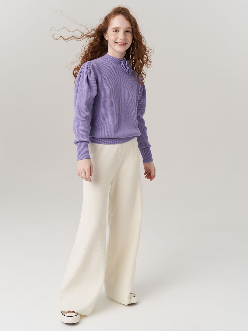 Джемпер для девочки AT1062 лавандовый