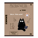 Комплект предметных тетрадей А5 36л.,10 предметов, со справочным материалом, скрепка, мелованный картон (стандарт), блок офсет, Alingar "Тема"