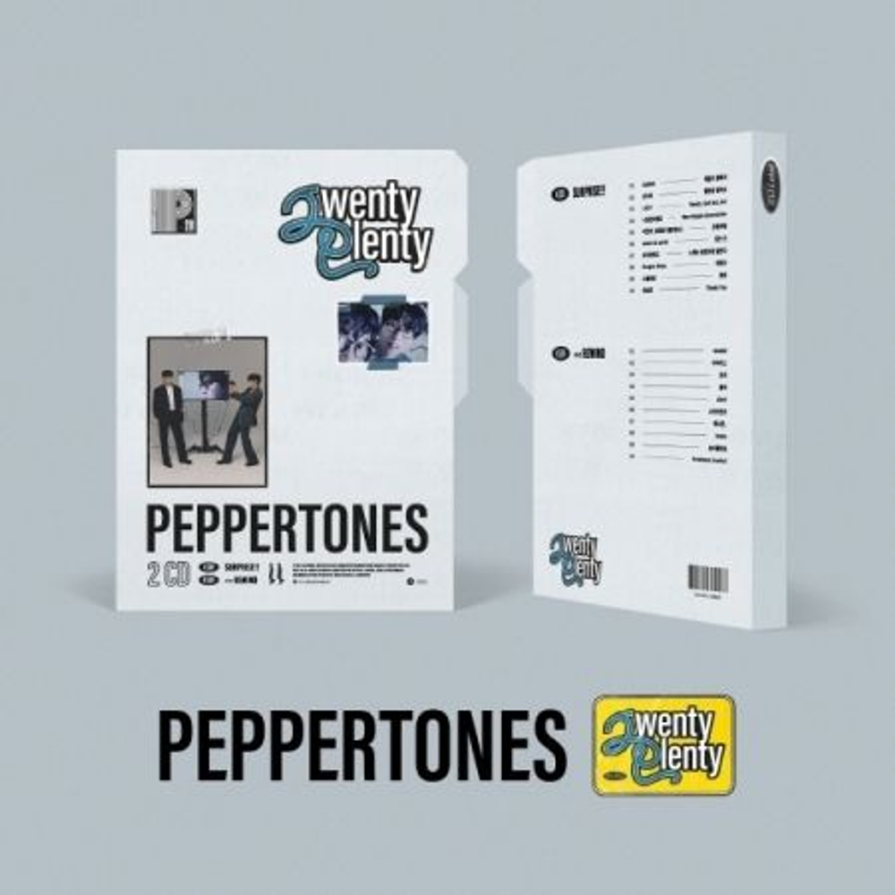 Альбом PEPPERTONES - Twenty Plenty PEPPERTONS 20th Anniversary Album