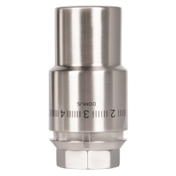 Термоголовка жидкостная Royal Thermo Design PRO М30х1,5 (матовый никель)