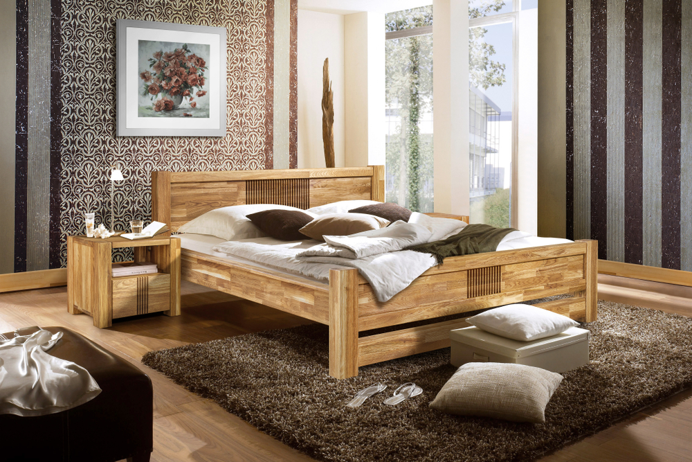 Кровать из массива дуба Аликанте