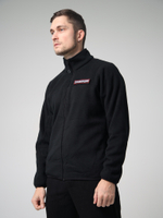 Толстовка флисовая флиска худи провинция черная