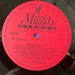 Винтажная виниловая пластинка LP Anna Jantar Zawsze Gdzies Czeka Ktos (Польша 1977)