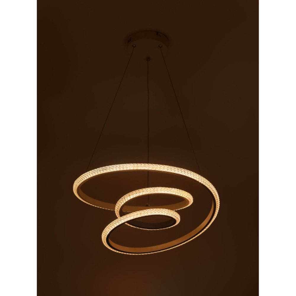 Светильник потолочный светодиодный Rivoli Gabriella 6188-201 LED 3000-6300К 104 Вт с пультом | Rivoli