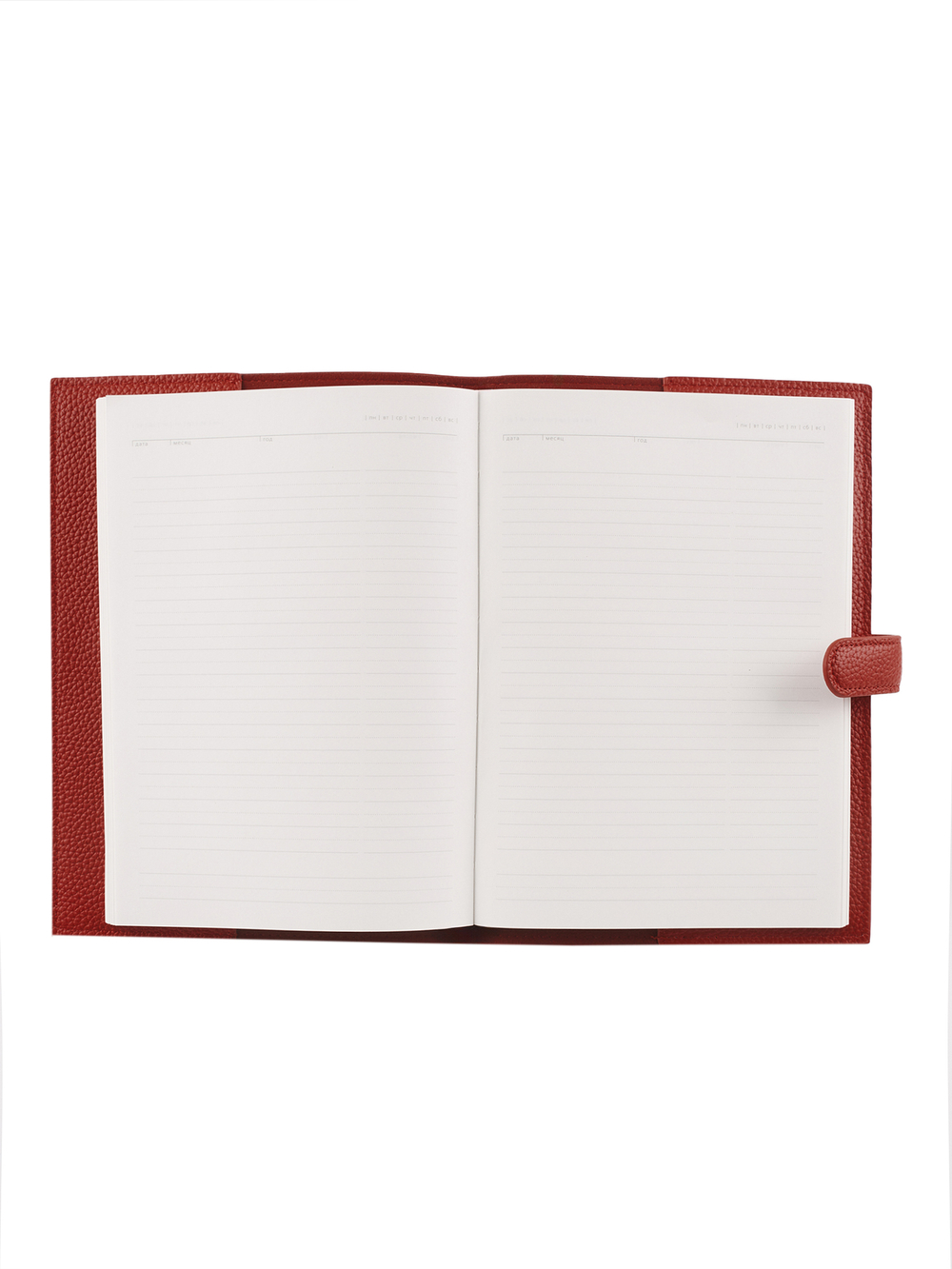 Notebook DAILY NEW red color