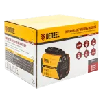 Аппарат инверторный дуговой сварки DS-200 Compact, 200 А, ПВ 70%, диаметр электрода 1.6-5 мм Denzel, 94373